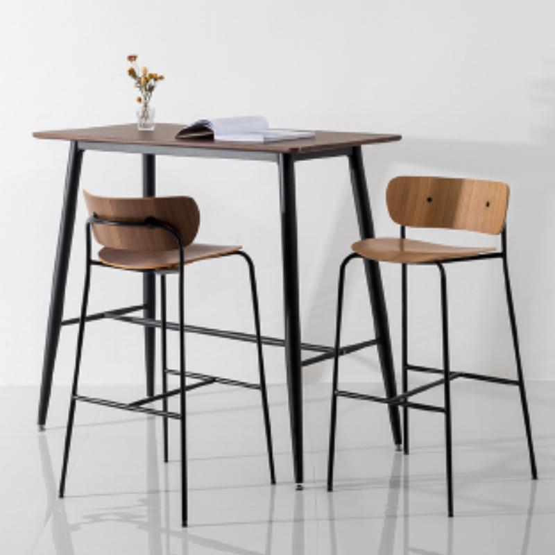 Thelma Bar Stool, Oak- | Get A Free Side Table Today