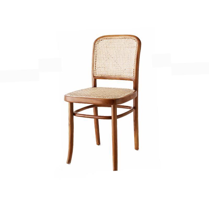 Vanesa Rattan Dining Chair, Oak- | Get A Free Side Table Today