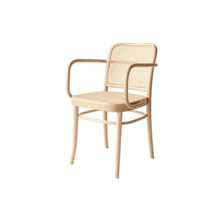Vanesa Rattan Dining Chair, Oak- | Get A Free Side Table Today