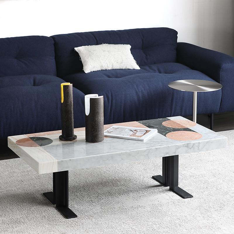 Vogue Coffee Table, Marble- | Get A Free Side Table Today