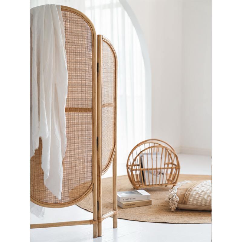 Walsh Rattan Room Divider/ Screen- | Get A Free Side Table Today