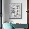 Web Framed Wall Art Print 60*80cm- | Get A Free Side Table Today