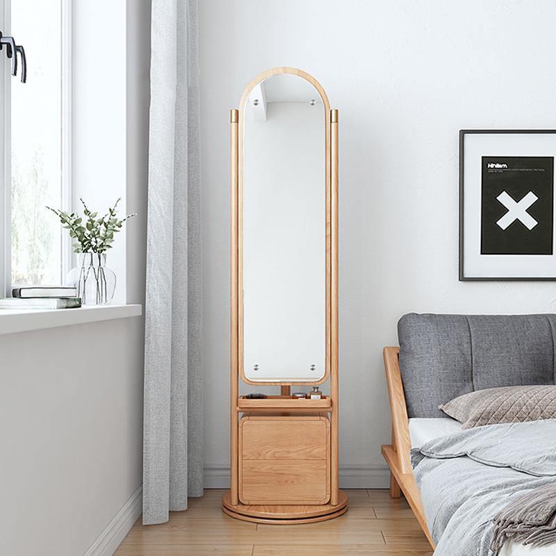 Weilai Concept Full-length Mirror And Storage, Wardrobe- | Get A Free Side Table Today