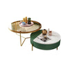 Weilai Concept Nesting Coffee Table, Green And White- | Get A Free Side Table Today