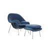 Womb Lounge Chair And Footstool, Armchair- | Get A Free Side Table Today