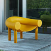 Wremical Armchair, Yellow- | Get A Free Side Table Today